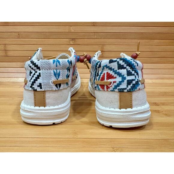 Hey Dude Ellie Festival Joshua Tree Shoes Women’s Size 8 EU 39 Aztec Boho Casual - Picture 5 of 10